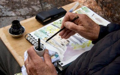 Venez dessiner les platanes !