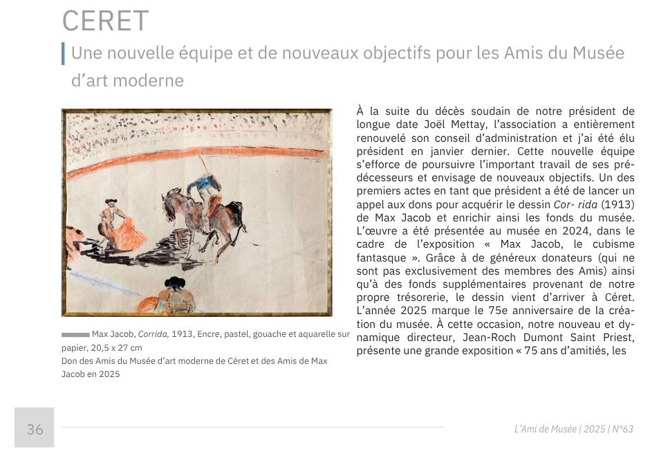 L'Ami de Musée p36