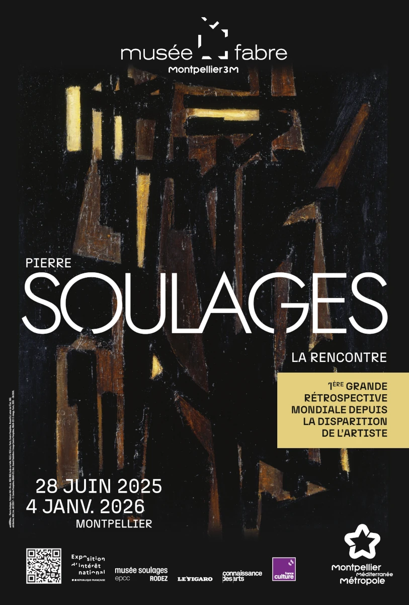Montpellier Pierre Soulages La rencontre
