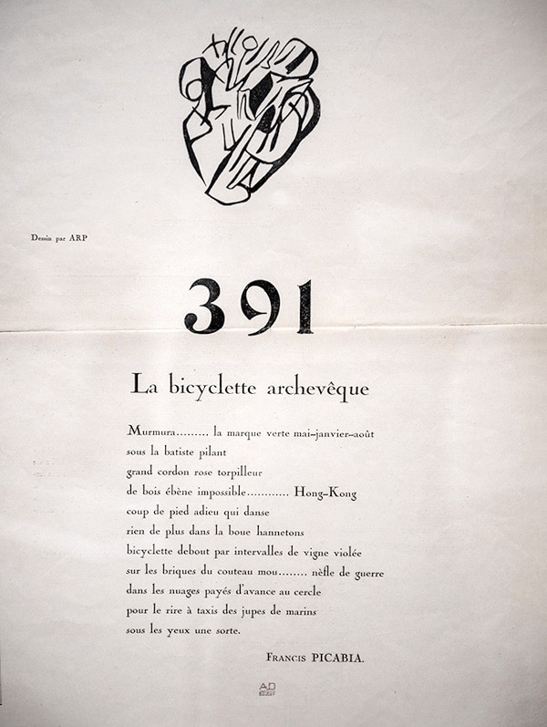 Picabia revue 391