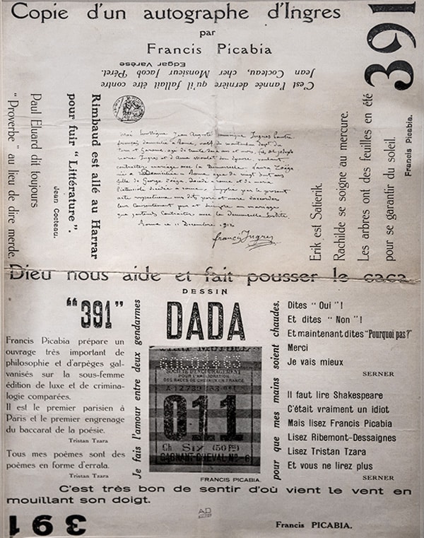 Picabia Revue 391